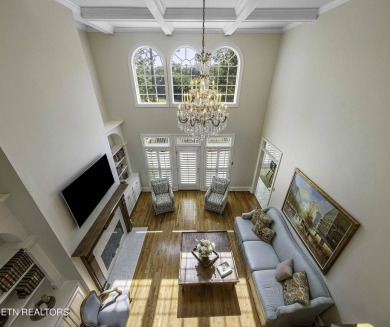 With views of the 8th green, this elegant Gettysview home rests on Gettysvue Country Club in Tennessee - for sale on GolfHomes.com, golf home, golf lot