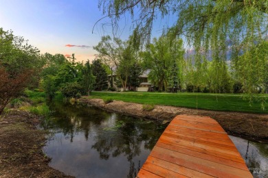 An extraordinary 1.5+ acre riverfront estate enveloped by water on BanBury Golf Club in Idaho - for sale on GolfHomes.com, golf home, golf lot