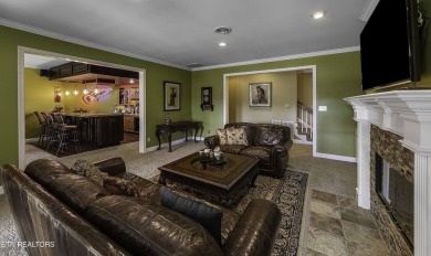 With views of the 8th green, this elegant Gettysview home rests on Gettysvue Country Club in Tennessee - for sale on GolfHomes.com, golf home, golf lot