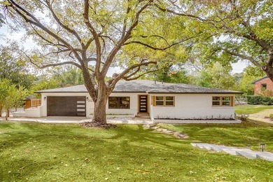 Stunningly remodeled mid-century modern in sought-after Ridglea on Ridglea Country Club in Texas - for sale on GolfHomes.com, golf home, golf lot