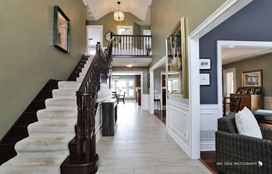 Classy, elegant, and in impeccable condition - this move-in on RedTail Golf Club in Illinois - for sale on GolfHomes.com, golf home, golf lot