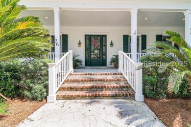 Timeless Lowcountry charm meets effortless luxury in the heart on Oldfield Golf Club in South Carolina - for sale on GolfHomes.com, golf home, golf lot