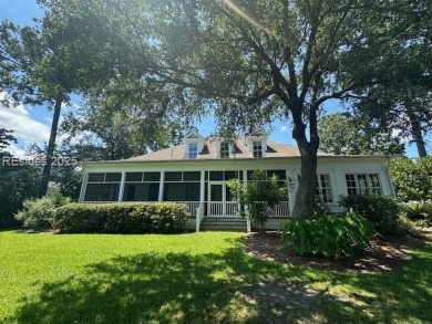 Timeless Lowcountry charm meets effortless luxury in the heart on Oldfield Golf Club in South Carolina - for sale on GolfHomes.com, golf home, golf lot