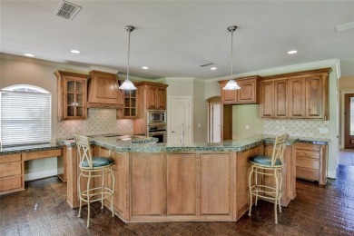 Don't miss seeing this impressive, 5 bedroom, custom-built home on Pecan Plantation Country Club in Texas - for sale on GolfHomes.com, golf home, golf lot