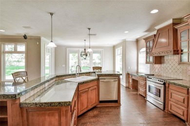 Don't miss seeing this impressive, 5 bedroom, custom-built home on Pecan Plantation Country Club in Texas - for sale on GolfHomes.com, golf home, golf lot