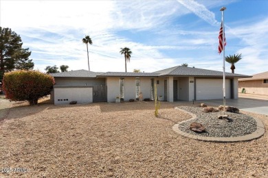 Enjoy breathtaking 180-degree views of Sun City Lakes West from on Sun City Lakes West and East in Arizona - for sale on GolfHomes.com, golf home, golf lot