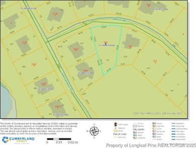 0.46 acre wooded lot in Kings Grant on a private street with a on Kings Grant Golf and Country Club in North Carolina - for sale on GolfHomes.com, golf home, golf lot