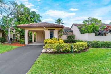 2-bed, 2-bath Villa in the prestigious community of The Pines of on Boca Lago Golf and Country Club in Florida - for sale on GolfHomes.com, golf home, golf lot