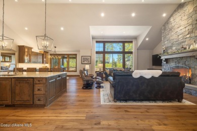 This meticulously maintained custom home in the private, gated on Hayden Lake Country Club in Idaho - for sale on GolfHomes.com, golf home, golf lot