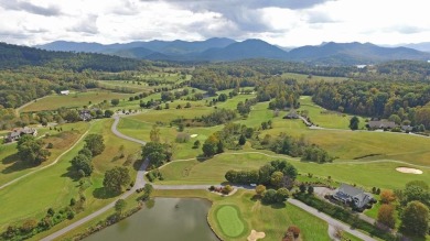 Picturesque 1.29-acre lot overlooks the 12th green, featuring a on Mountain Harbour Golf Club in North Carolina - for sale on GolfHomes.com, golf home, golf lot