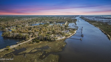 One of few remaining ICW front lots available in award winning on Oyster Bay Golf Links in North Carolina - for sale on GolfHomes.com, golf home, golf lot