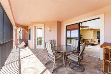 Breathtaking panoramic golf and pond views provide the perfect on Burnt Store Golf Club in Florida - for sale on GolfHomes.com, golf home, golf lot