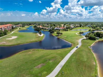 Breathtaking panoramic golf and pond views provide the perfect on Burnt Store Golf Club in Florida - for sale on GolfHomes.com, golf home, golf lot