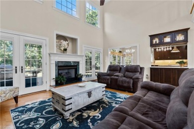 This luxurious brick home is nestled in the prestigious Church on Bayville Golf Club in Virginia - for sale on GolfHomes.com, golf home, golf lot