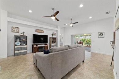 Like New Flamingo Model home with room for a pool, built in 2019 on Churchill Greens Executive Golf Course in Florida - for sale on GolfHomes.com, golf home, golf lot