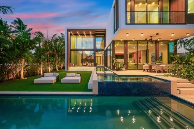 Modern luxurious home overlooking a beautiful Golf Course. This on Miami Beach Golf Club in Florida - for sale on GolfHomes.com, golf home, golf lot