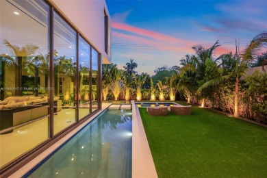 Modern luxurious home overlooking a beautiful Golf Course. This on Miami Beach Golf Club in Florida - for sale on GolfHomes.com, golf home, golf lot