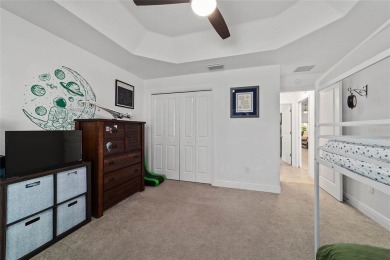 Like New Flamingo Model home with room for a pool, built in 2019 on Churchill Greens Executive Golf Course in Florida - for sale on GolfHomes.com, golf home, golf lot