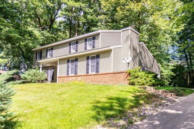 This 4 bedroom/2.5 bathroom home situated on a quiet cul-de-sac on Lake James Golf Club in Indiana - for sale on GolfHomes.com, golf home, golf lot