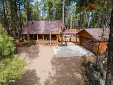 Turn key ready in White Mountain Summer Homes on very private on White Mountain Country Club in Arizona - for sale on GolfHomes.com, golf home, golf lot