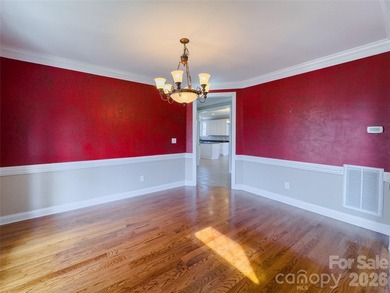 This beautiful custom home is located in the desirable Larkin on Fox Den Country Club in North Carolina - for sale on GolfHomes.com, golf home, golf lot