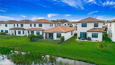 This beautiful Fernwood floor plan presents beautiful wildlife on Panther Run Golf Club in Florida - for sale on GolfHomes.com, golf home, golf lot