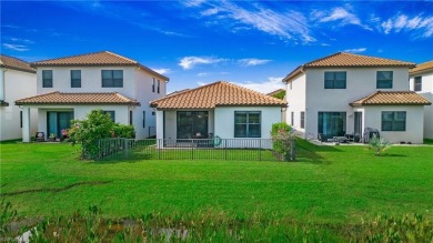 This beautiful Fernwood floor plan presents beautiful wildlife on Panther Run Golf Club in Florida - for sale on GolfHomes.com, golf home, golf lot