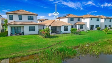 This beautiful Fernwood floor plan presents beautiful wildlife on Panther Run Golf Club in Florida - for sale on GolfHomes.com, golf home, golf lot