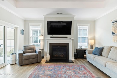 This like new, charming residence, built in 2023 by Bill Clark on Compass Pointe Golf Course in North Carolina - for sale on GolfHomes.com, golf home, golf lot