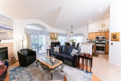 Arguably the best views in the complex! Perched on the second on Painted Desert Golf Club in Nevada - for sale on GolfHomes.com, golf home, golf lot