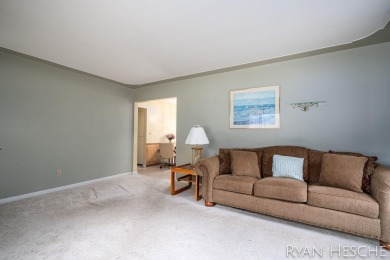 Charming 3-bedroom, 2-bath ranch-style home with full basement on L.E. Kaufman Golf Course in Michigan - for sale on GolfHomes.com, golf home, golf lot
