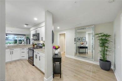 This beautiful three-bedroom, two-bath first-floor home is in on Bonita Bay West in Florida - for sale on GolfHomes.com, golf home, golf lot