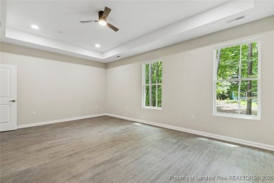 Easy living with this open floor plan, new construction in the on Carolina Trace Country Club in North Carolina - for sale on GolfHomes.com, golf home, golf lot