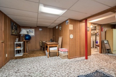 Charming 3-bedroom, 2-bath ranch-style home with full basement on L.E. Kaufman Golf Course in Michigan - for sale on GolfHomes.com, golf home, golf lot