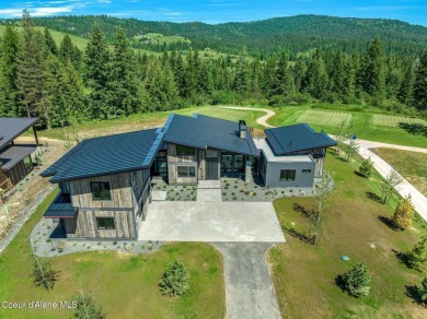 BRAND NEW MOUNTAIN MODERN HOME AT CDA NATIONAL RESERVE. Located on CDA National Golf Course in Idaho - for sale on GolfHomes.com, golf home, golf lot