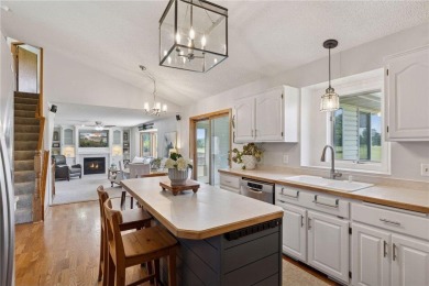 Situated on a cul-de-sac & the scenic Chicago Lakes Golf Course on Chisago Lakes Golf Course in Minnesota - for sale on GolfHomes.com, golf home, golf lot