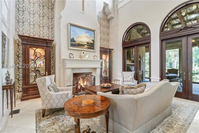Stunning estate for those who love deeply, live fully  entertain on Wexford Golf Club in South Carolina - for sale on GolfHomes.com, golf home, golf lot