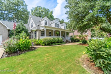 Custom built 3BR 3.5BA brick traditional/cape cod style home in on Sound Golf Links at Albemarle Plantation in North Carolina - for sale on GolfHomes.com, golf home, golf lot