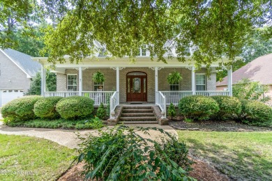 Custom built 3BR 3.5BA brick traditional/cape cod style home in on Sound Golf Links at Albemarle Plantation in North Carolina - for sale on GolfHomes.com, golf home, golf lot