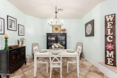 Discover this stunning single-story home in the coveted Johnson on The Golf Club At Johnson Ranch in Arizona - for sale on GolfHomes.com, golf home, golf lot
