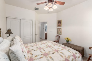 Discover this stunning single-story home in the coveted Johnson on The Golf Club At Johnson Ranch in Arizona - for sale on GolfHomes.com, golf home, golf lot