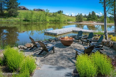 HOMESITE #66 AT CDA NATIONAL RESERVE. Perched high above the 1st on CDA National Golf Course in Idaho - for sale on GolfHomes.com, golf home, golf lot