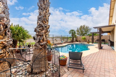 Discover this stunning single-story home in the coveted Johnson on The Golf Club At Johnson Ranch in Arizona - for sale on GolfHomes.com, golf home, golf lot