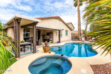 Discover this stunning single-story home in the coveted Johnson on The Golf Club At Johnson Ranch in Arizona - for sale on GolfHomes.com, golf home, golf lot