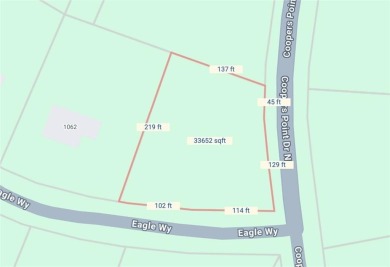Beautiful Corner Lot in Cooper's Point, close to the dock, not on Sapelo Hammock Golf Club in Georgia - for sale on GolfHomes.com, golf home, golf lot
