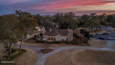Some of Landfall's best views are found from this high bluff on Country Club of Landfall in North Carolina - for sale on GolfHomes.com, golf home, golf lot