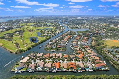 Beautiful waterfront property on a point lot with 260' of on North Palm Beach Country Club in Florida - for sale on GolfHomes.com, golf home, golf lot