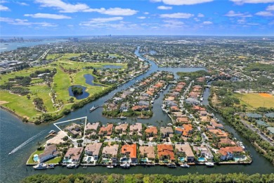 Beautiful waterfront property on a point lot with 260' of on North Palm Beach Country Club in Florida - for sale on GolfHomes.com, golf home, golf lot