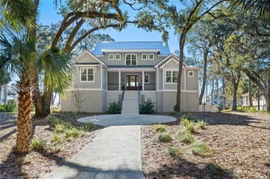 CUSTOM BUILT HOME w/WATER views! Situated on one of the highest on Haig Point Golf Club in South Carolina - for sale on GolfHomes.com, golf home, golf lot