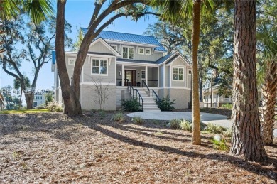 CUSTOM BUILT HOME w/WATER views! Situated on one of the highest on Haig Point Golf Club in South Carolina - for sale on GolfHomes.com, golf home, golf lot